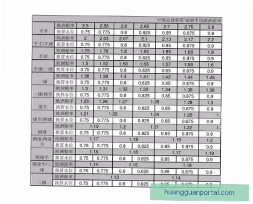 世界杯竞彩中如何分析赔率和盘口？